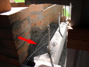 thermocouple wires outside